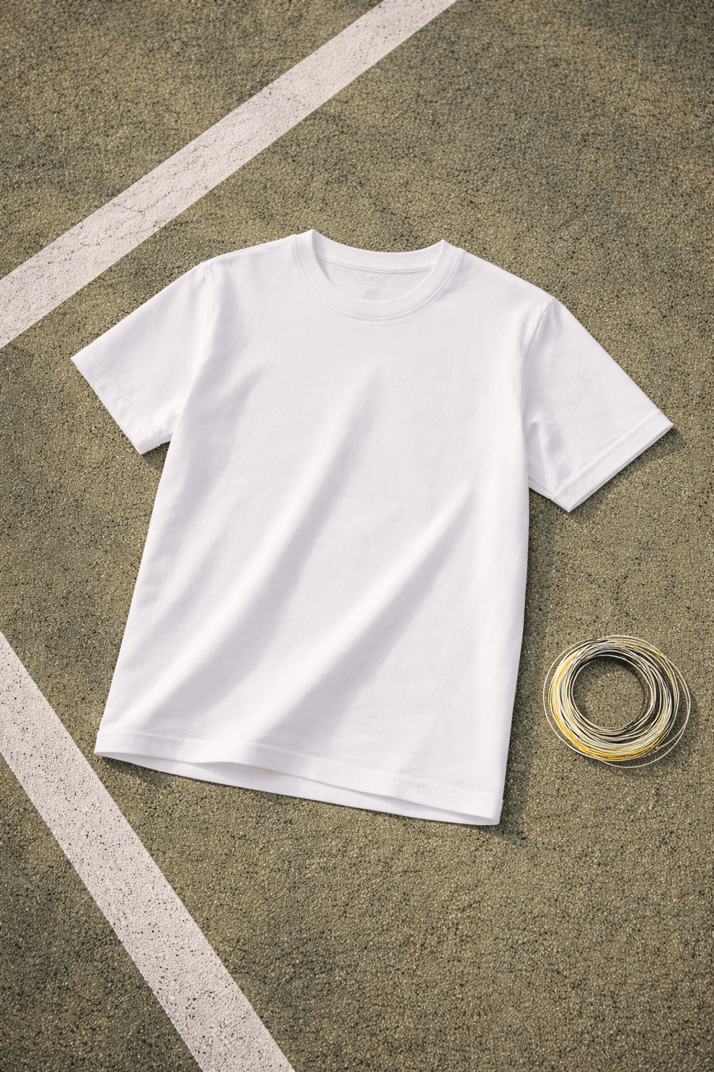 Technical apparel on court